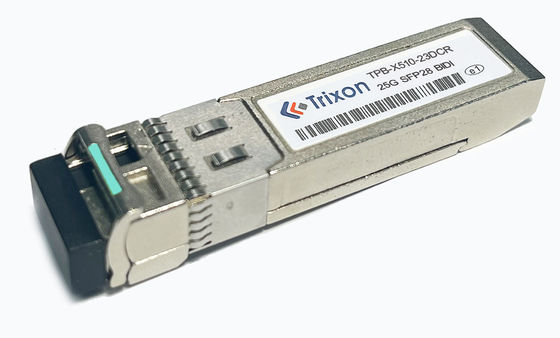 comprar Transceptor BIDI TX1270nm RX1310nm 25G SFP28 Com Distância de 10km TPB-X510-23DCR fabricação em linha