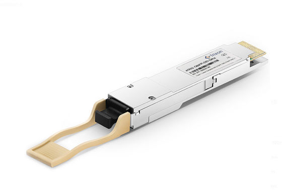 comprar Modulo de transceptor 400G QSFP 4x106.25Gbps 500m Distância SMF MPO-12 Conector fabricação em linha