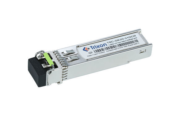TSC-GE20-XXDCR 20km 3.3V CWDM SFP Transceptor Mod1270 Nm-1610 Nm comprimento de onda 1,25G taxa de dados