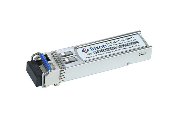 TSB-4810-34DER 2.5G BIDI Bi-direcional SFP Transceiver Module 10km Distância 1310nm/1490nm -20°C~+85°C Extensão de temperatura