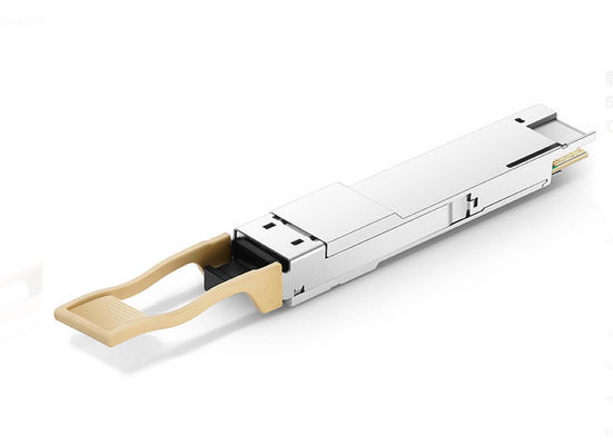 Transferência de dados de velocidade 425Gbps 4x 106.25Gbps Transceptor 400G compatível com QSFP-DD MSA HW Rev 5.1 Tipo 2 para faixa de temperatura 0C-70C