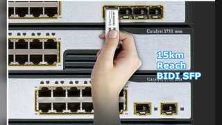 Transceptor de 2.5G BIDI SFP 15km 1310nm 1550nm