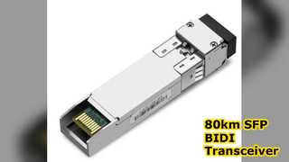 alcance longo do transceptor 10.3Gbps de 80km SFP+ BIDI